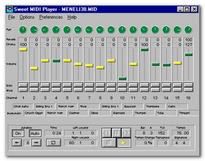 Sweet MIDI Player MIDI-Player