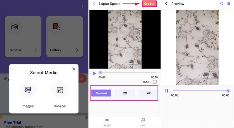 Zeitraffervideo Android – Video in Zeitraffer umwandeln