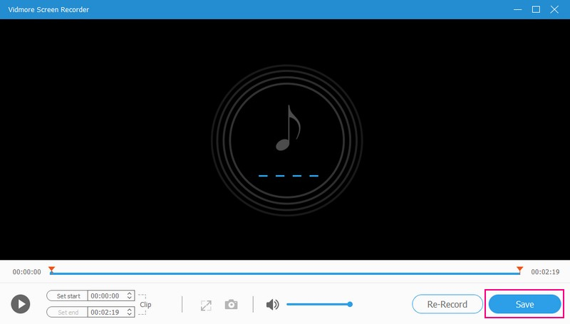 Auf die Schaltfläche „Save“ klicken
