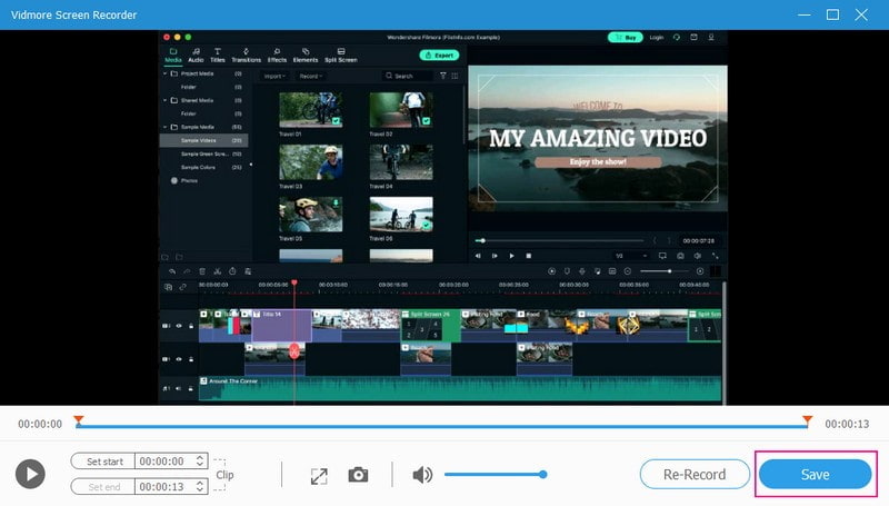 Auf die Schaltfläche „Save“ klicken