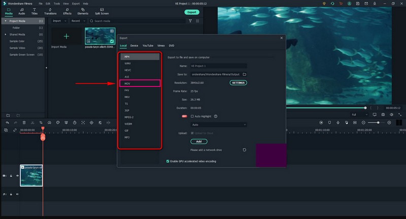 Wie man WFP in andere Videoformate konvertiert