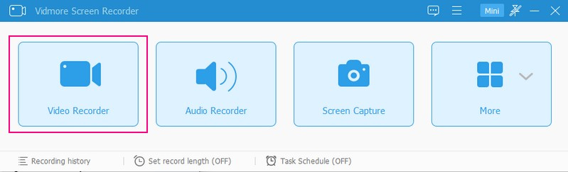 Video Recorder auswählen