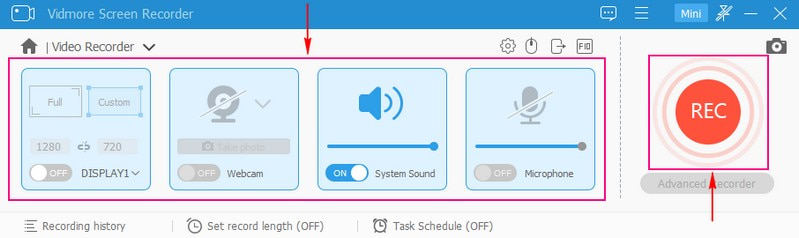 Schalten Sie die folgenden Schaltflächen ein
