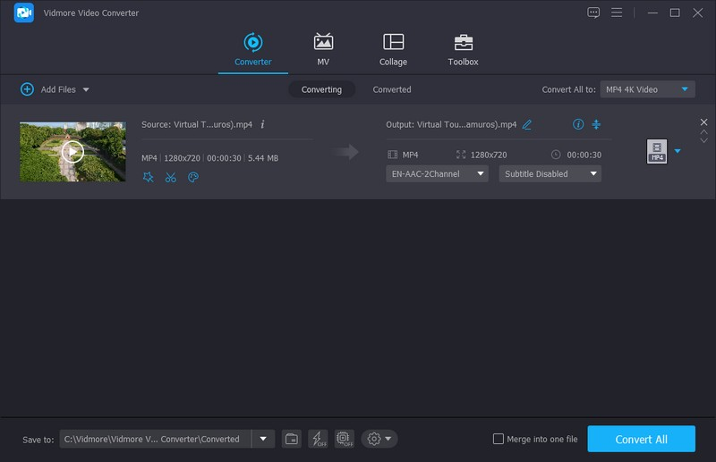 Vidmore Video Converter verbessert Audio- und Videoqualität
