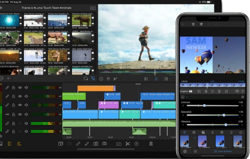 LumaFusion – beste App für die Bearbeitung von Drohnenvideos