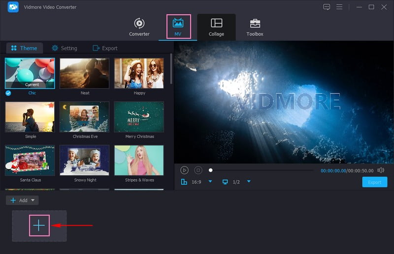 Zum MV‑Tab navigieren