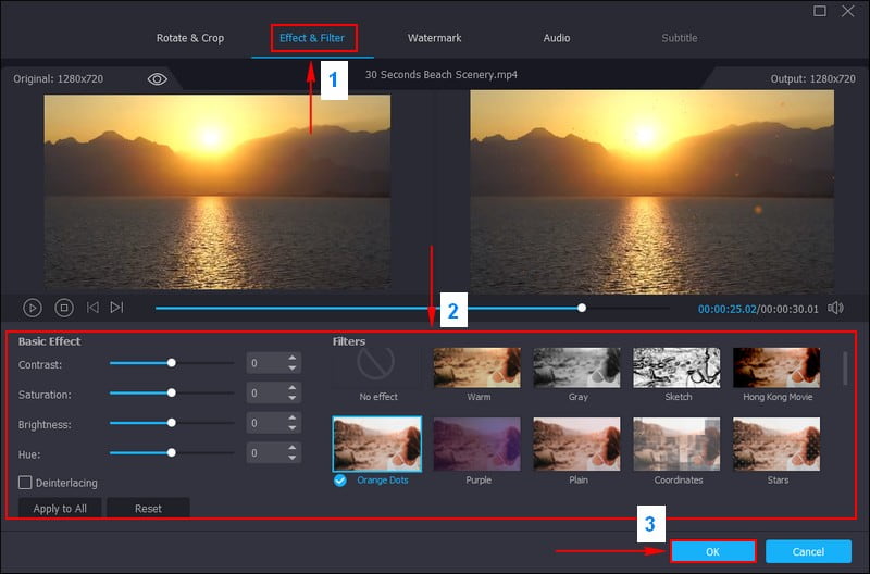 Drücke die Schaltfläche Bearbeiten, um die Bearbeitungsfunktionen zu öffnen