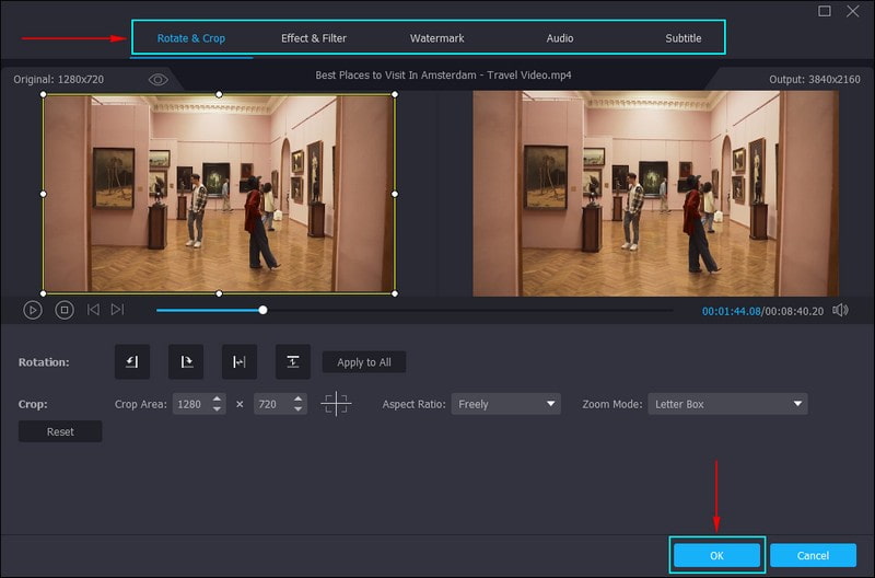Drücken Sie die Schaltfläche „Zauberstab“