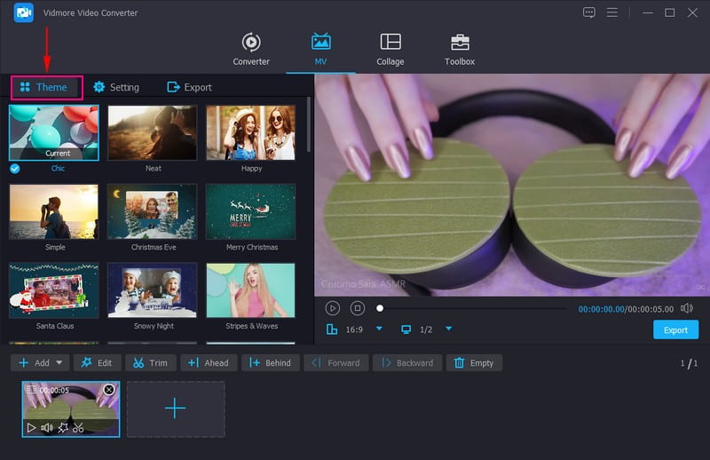 Du bist zurück in der MV‑Oberfläche