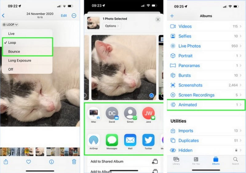 Fotos‑Apps zum Erstellen von GIFs