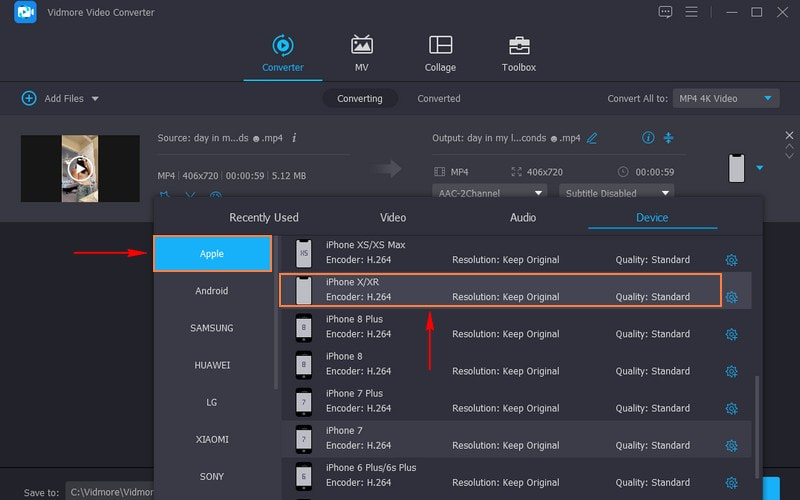 Wählen Sie Ihr iPhone-Modell aus