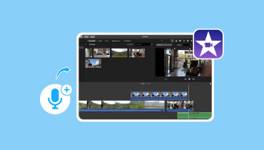 Voiceover in iMovie aufnehmen
