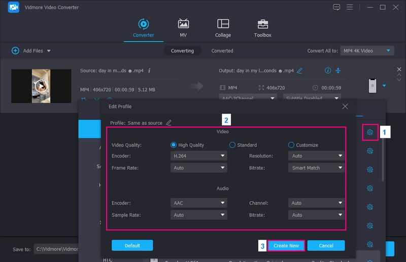 Auf die Zahnrad‑Schaltfläche klicken