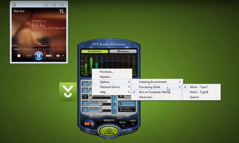 Wie man DFX Audio Enhancer verwendet