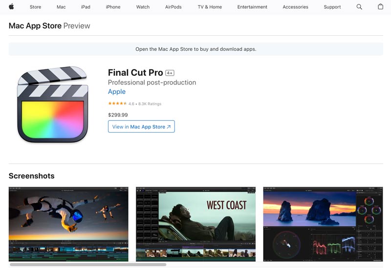 iMovie-Alternative: Final Cut Pro