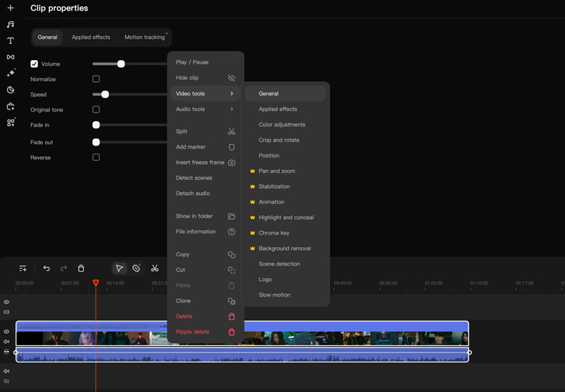 Movavi Video Editor Video‑Tools