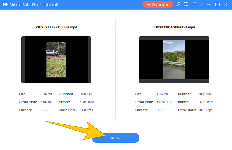 Vidmore Video Fix – ruckeliges Video reparieren