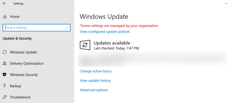 Systemupdates prüfen – PC