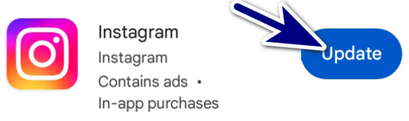 Instagram aktualisieren