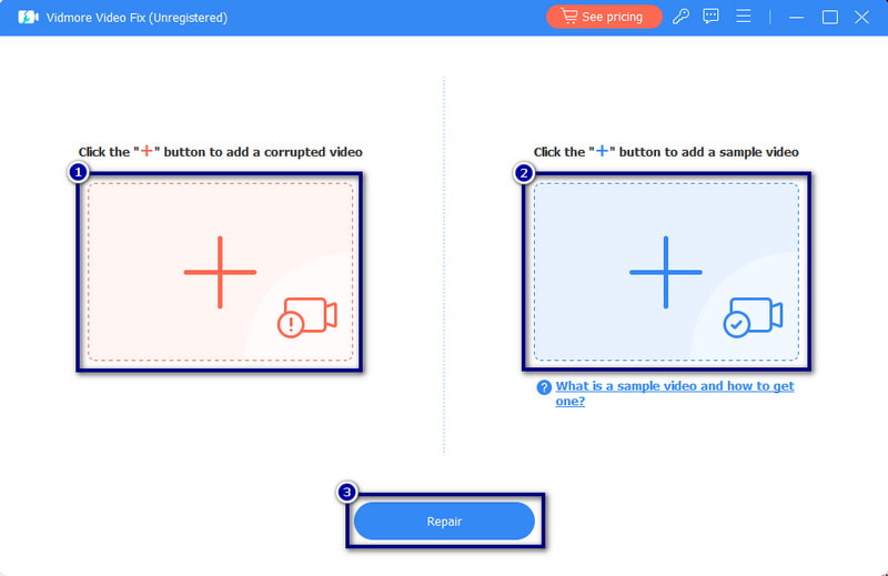 Benötigte Videos hochladen