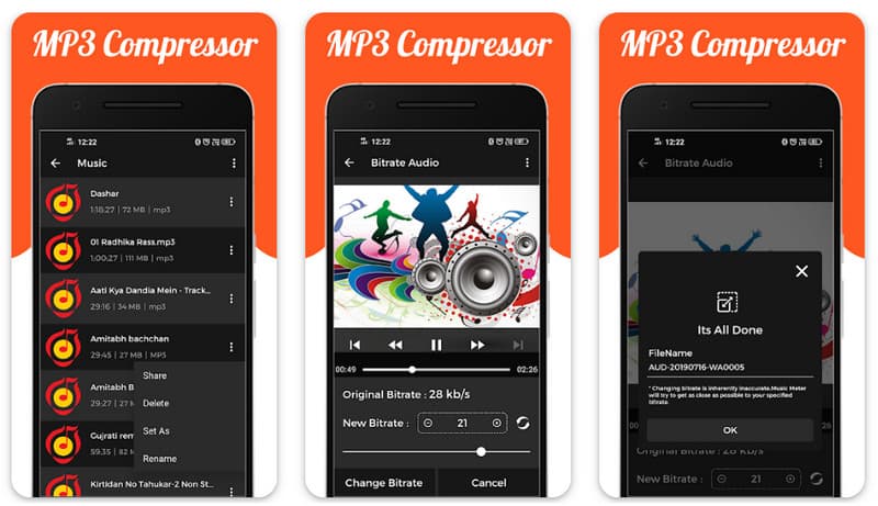 Audio MP3 Compressor