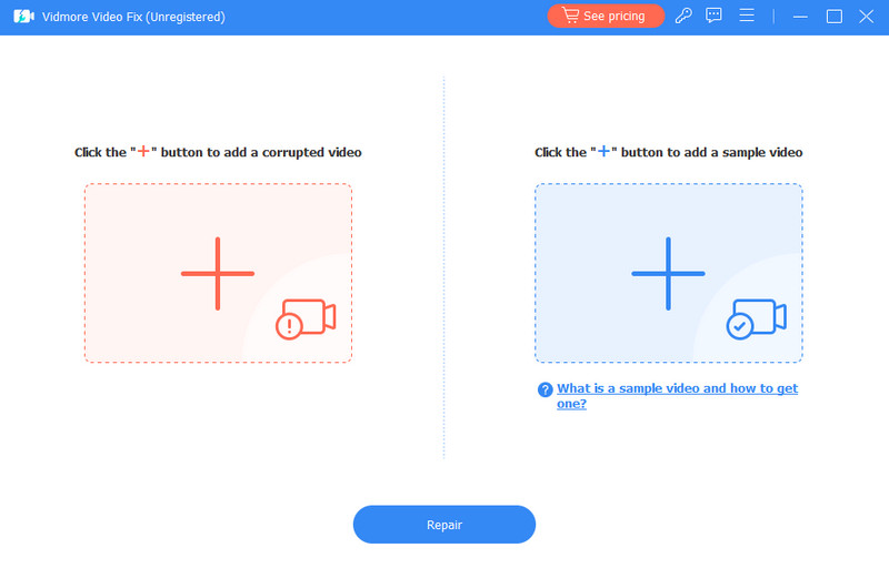 Video reparieren – Dateien hinzufügen