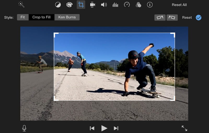 iMovie – Upload und Zuschneiden mit Video-Resizer