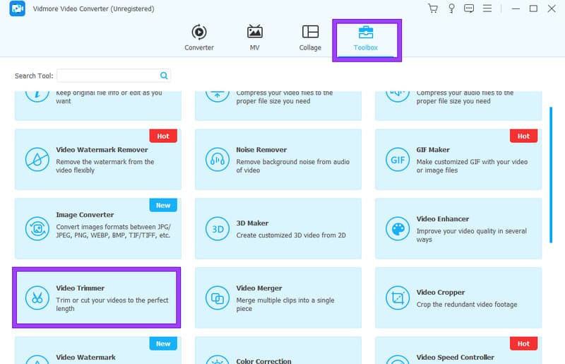 iPhone‑Video trimmen – Vidmore‑Tool
