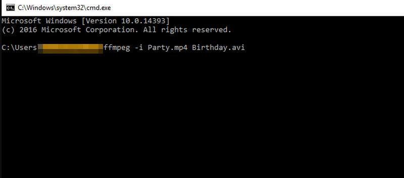 FFMPEG Video reparieren