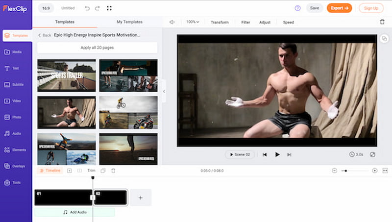 Flexchip Online-Filmstudio