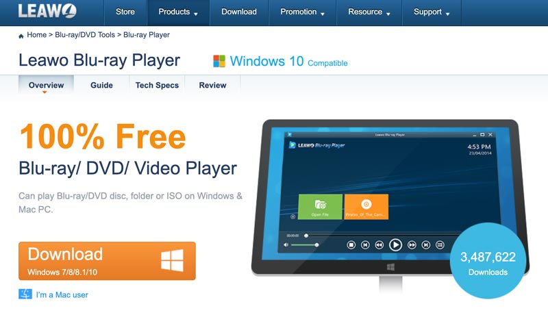 Leawo Blu‑ray Player