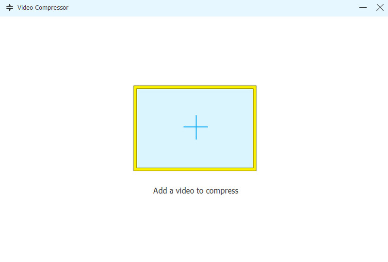 Twitter‑Video komprimieren Vidmore Hinzufügen