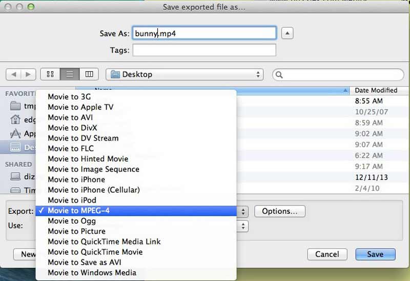 QuickTime GIF in MP4