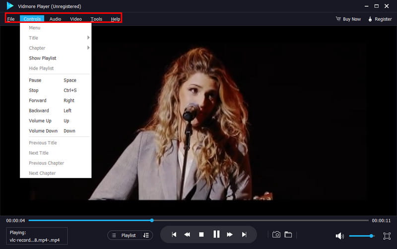 Vidmore Steuerung Audio Video Werkzeuge