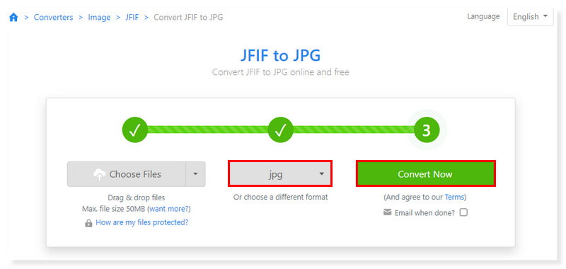 Zamzar Dateien jetzt konvertieren