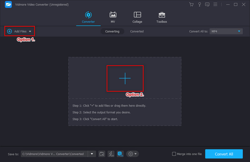Schaltfläche „Dateien hinzufügen“