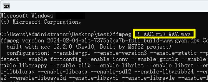 Mit FFmpeg konvertieren