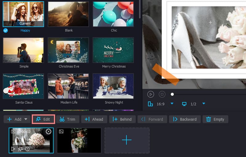 Auf die Schaltfläche „Bearbeiten“ klicken