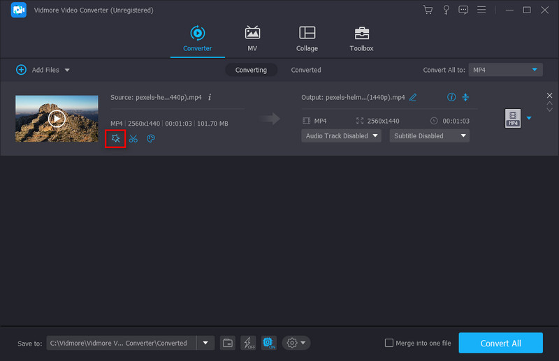 Option „Bearbeiten“