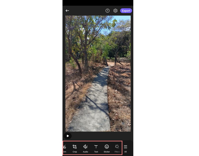 Bearbeitungswerkzeuge von Vid-Fun