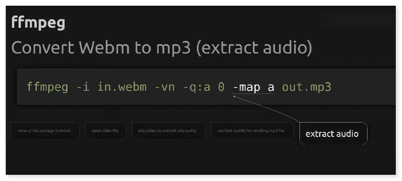 FFmpeg MP3-Audio extrahieren