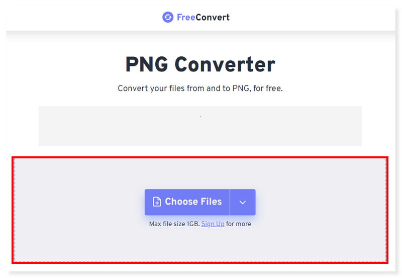 FreeConvert PNG Converter