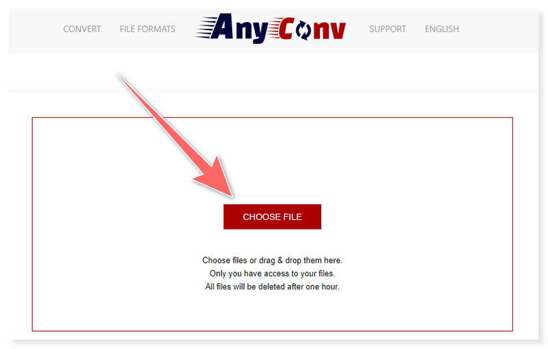 AnyConv HEVC-zu-MOV-Konverter