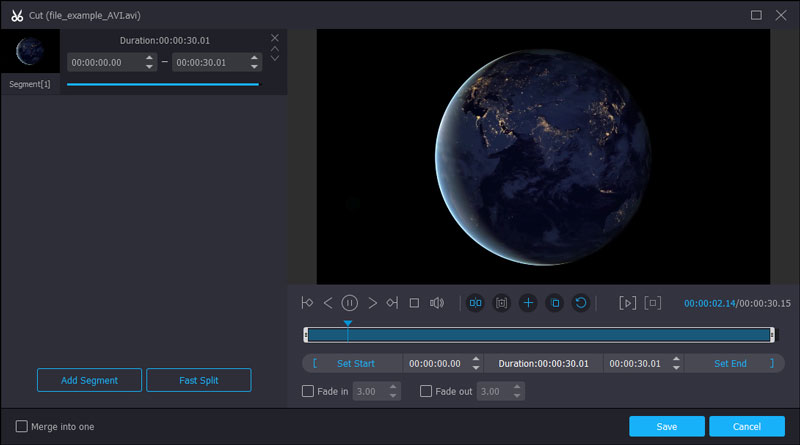 AVI‑Datei schneiden