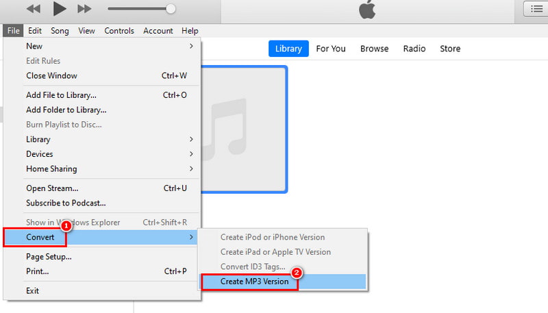 MP3‑Version erstellen