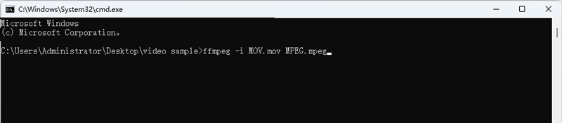 FFmpeg-Konvertierung