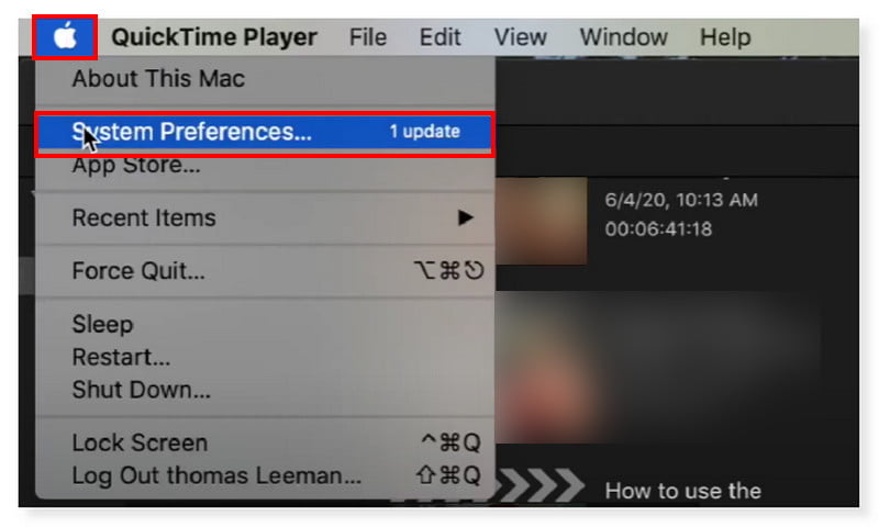 Mikrofoneinstellungen auf dem Mac