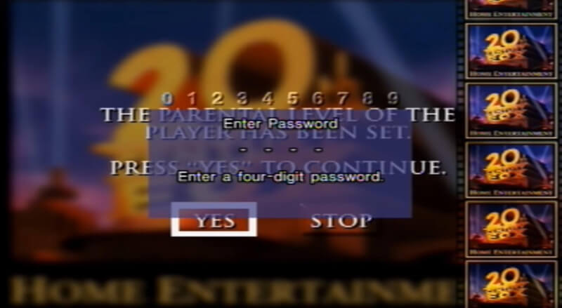 Kindersicherung Select Passwort löschen