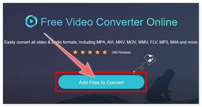 Vidmore Online MPG-Dateien hinzufügen