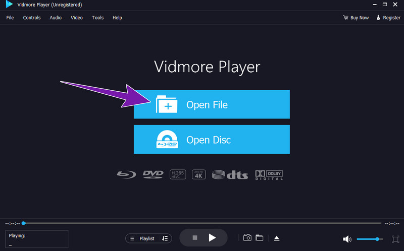 Vidmore Player MXF-Player